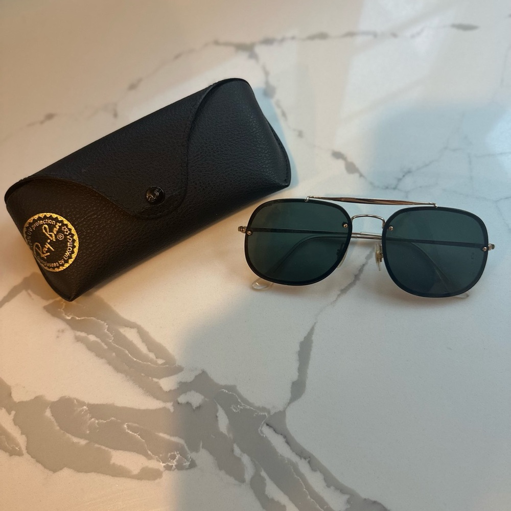 Ray Ban Blaze Aviator Sunglasses